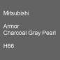 Preview: Mitsubishi, Armor Charcoal Gray Pearl, H66.